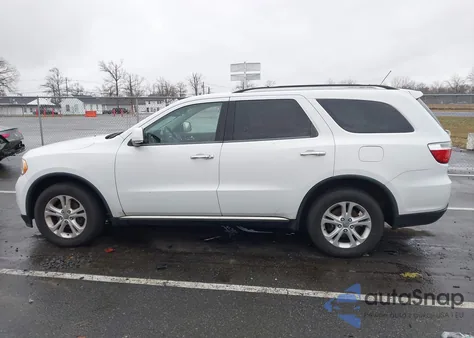 2013 Dodge Durango Crew z USA, uszkodzony, nr VIN 1C4RDJDG4DC663830